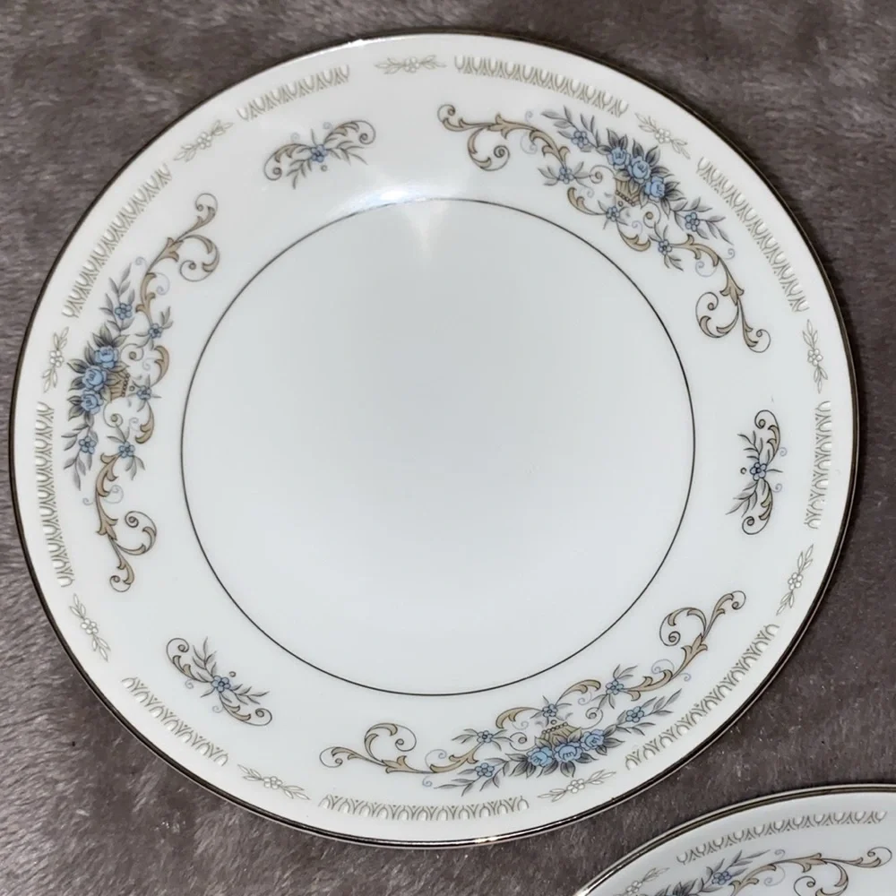 0816 Set of 5 Diane Fine Porcelain China Fruit Bowls - Picture 2 of 4